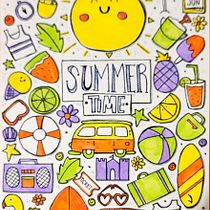 Mi proyecto del curso: Dibujo y hand lettering creativo para principiantes. Traditional illustration, Lettering, Drawing, H, and Lettering project by Julieth Alejandra Hernandez - 05.13.2022