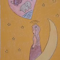 Mi proyecto del curso: Ilustración artística: dibuja tu imaginario. Traditional illustration, Creativit, Pencil Drawing, and Drawing project by Lidia Benaiges Sanz - 05.14.2022