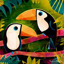 My project for course: Playful Animal Illustration with Photoshop. Traditional illustration, and Digital Illustration project by Marina Hamdy - 05.14.2022