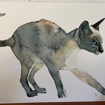 My project for course: Experimental Watercolor Techniques for Beginners. Un progetto di Illustrazione tradizionale, Belle arti, Pittura ad acquerello e Illustrazione naturalistica di kackelabacken35 - 15.05.2022