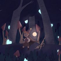 Mi proyecto del curso: Ilustraciones fantásticas con Procreate. Ilustração tradicional, Ilustração digital, e Desenho digital projeto de Nerea Gonzalo - 15.05.2022