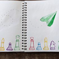 Mon projet du cours : Croquis créatifs à l'aquarelle pour débutants. Traditional illustration, Sketching, Creativit, Drawing, Watercolor Painting, and Sketchbook project by Mélissa Côté - 05.11.2022