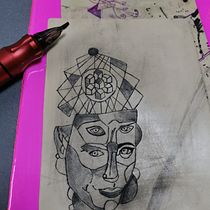 My project for course: Tattoo for Beginners. Tattoo Design project by Deina Mikšytė - 05.13.2022
