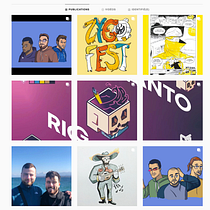 Refont du profil Instagram . Social Media, Mobile Photograph, Mobile Marketing, Instagram, Content Marketing, Instagram Photograph & Instagram Marketing project by Anthony Fillon - 05.10.2022