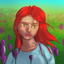 My project for course: Digital Portraits: Draw Female Characters in Natural Light. Un proyecto de Diseño de personajes e Ilustración digital de jquintanacarrero - 16.05.2022