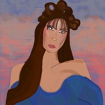 My project for course: Digital Fantasy Portraits with Photoshop. Traditional illustration, Drawing, Digital Illustration, Portrait Drawing, Digital Drawing, and Digital Painting project by Tara Anon - 05.16.2022