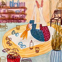 My project for course: Exploratory Sketchbook: Find Your Drawing Style. Un proyecto de Ilustración tradicional, Bocetado, Creatividad, Dibujo, Pintura a la acuarela, Sketchbook y Pintura gouache de 6fwgvv6c7j - 17.05.2022