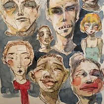 Mein Kursprojekt: Aquarellsketching: Drück deine Ideen aus . Un proyecto de Ilustración tradicional, Bocetado, Creatividad, Dibujo y Pintura a la acuarela de tinseltina - 17.05.2022