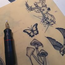 My project for course: Tattoo for Beginners. Tattoo Design project by Krzysztof Faron - 05.17.2022