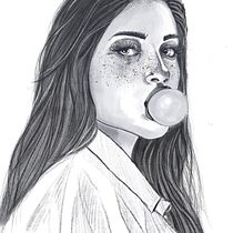 Mi proyecto del curso: Retrato ilustrado con Procreate. Ilustração tradicional, Ilustração vetorial, Ilustração digital, e Desenho de retrato projeto de nena_klavera - 17.05.2022