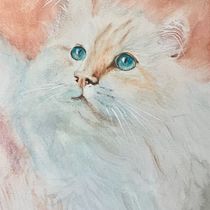 My project for course: Expressive Animal Portraits in Watercolor. Projekt z dziedziny Trad, c, jna ilustracja, Malowanie akwarelą, R, sunek realist, czn, Ilustracja naturalist i czna użytkownika Terry Mendicino - 17.05.2022