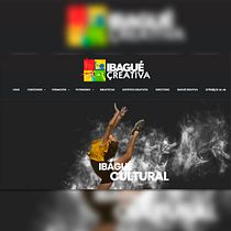 Mi proyecto del curso: Creación de una web profesional con WordPress (Ibagué creativa). Projekt z dziedziny UX / UI, Informat, ka, Web design, Tworzenie stron internetow, ch, Programowanie bez kodu, Projektowanie produktu c i frowego użytkownika Nestor Pinilla - 01.06.2019