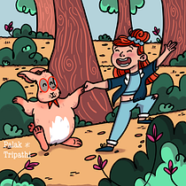 My project for course: Creating Characters for Children's Stories with Procreate. Traditional illustration, Character Design, Digital Illustration, Children's Illustration, and Digital Drawing project by Palak Tripathi - 05.14.2022