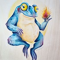 Mi proyecto del curso: Acuarela sobre madera. Traditional illustration, Fine Arts, and Watercolor Painting project by Ana Bolívar - 05.18.2022