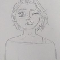My project for course: Portrait Sketchbooking: Explore the Human Face. Sketching, Drawing, Portrait Drawing, Artistic Drawing, and Sketchbook project by Bavatharani Annathurai - 05.18.2022