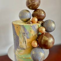 Mi proyecto del curso: Cake design: técnicas decorativas modernas. Un progetto di Design e DIY di malucorreag - 18.05.2022