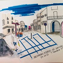 Mi proyecto del curso: Sketching urbano: dibuja tu ciudad en movimiento. Un proyecto de Sketchbook de Ana Alcázar - 18.05.2022
