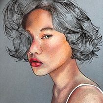 My project for course: Illustration with Pastel and Coloured Pencils. Un progetto di Illustrazione tradizionale, Belle arti, Disegno a matita, Disegno, Disegno di ritratti, Disegno realistico e Disegno artistico di zoeybaloey - 15.05.2022