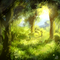Meu projeto do curso: Concept Art: introdução ao design de cenários. Traditional illustration, Film, Video, TV, Animation, Digital Illustration, Video Games, Concept Art, and Game Design project by leonardomader32 - 05.19.2022