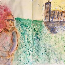 Mi proyecto del curso: Sketching artístico en acuarela: atrévete a expresar tus ideas . Traditional illustration, Sketching, Creativit, Drawing, Watercolor Painting, and Sketchbook project by Felipe Rubio - 05.19.2022