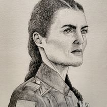 My project for course: Artistic Portrait Drawing: Capture Authentic Expressions. Un projet de Illustration traditionnelle, Beaux Arts, Esquisse , Dessin au cra, on, Dessin, Dessin de portrait, Dessin réaliste, Dessin artistique , et Dessin anatomique de samdalious - 17.05.2022