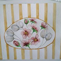 Mi proyecto del  curso. Hibiscus y transparencias.. Traditional illustration, Drawing, Watercolor Painting, and Naturalistic Illustration project by nora robledo aylagas - 05.09.2022