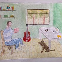 My project for course: Exploratory Sketchbook: Find Your Drawing Style. Un proyecto de Ilustración tradicional, Bocetado, Creatividad, Dibujo, Pintura a la acuarela, Sketchbook y Pintura gouache de chrysics - 19.05.2022