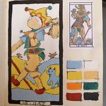 Mi proyecto del curso: Técnicas para la creación de paletas de color: pinta tu universo personal. Un progetto di Illustrazione tradizionale, Pittura, Disegno, Disegno artistico e Teoria del colore di natz_203 - 14.06.2022