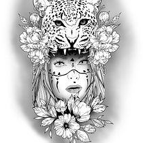 My project for course: Digital Design and Illustration of Tattoos with Procreate. Traditional illustration, Graphic Design, Digital Illustration, Tattoo Design, and Digital Drawing project by miss_lister - 05.14.2022