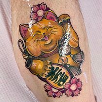 Mój projekt z kursu: Projektowanie artystycznych tatuaży ze złotym tuszem w Procreate. Een project van Traditionele illustratie, Digitale illustratie y  Tatoeageontwerp van katarzynaches3 - 19.05.2022