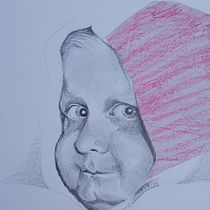 My project for course: Mixed Media Portraiture: Capturing Expressions and Emotions Ein Projekt aus dem Bereich Bildende Künste, Bleistiftzeichnung, Zeichnung, Porträtzeichnung, Realistische Zeichnung und Artistische Zeichnung von Willam Wonka - 19.05.2022