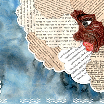 Ilustração para o conto: O Pescador e o Viajante, de Madame Leprince de Beaumont. Traditional illustration, Fine Arts, Painting, Pencil Drawing, Drawing, Watercolor Painting, Children's Illustration, and Narrative project by Audrey Moreira Hojda - 05.19.2022