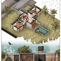 Mi proyecto del curso: Ilustración digital de proyectos arquitectónicos. Un projet de Architecture, Pa, sagisme, Illustration numérique, Architecture numérique et Illustration architecturale de Florencia Scolari - 19.05.2022