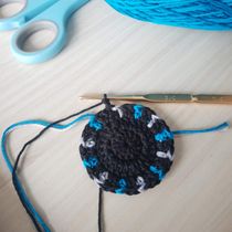 Mi proyecto del curso: Tapestry circular: diseña patterns y complementos. Accessor, Design, Pattern Design, Fiber Arts, DIY, Crochet, and Textile Design project by Ingrid Cufiño - 05.19.2022