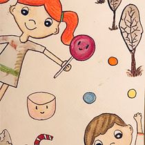 Mi proyecto del curso: Introducción a la ilustración infantil. Traditional illustration, Painting, Drawing, Watercolor Painting, Children's Illustration, and Colored Pencil Drawing project by piktioncollective - 05.20.2022