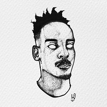 Meu projeto do curso: Desenho de tatuagem blackwork. Un projet de Illustration traditionnelle, Illustration numérique , et Conception de tatouage de ouijee - 20.05.2022