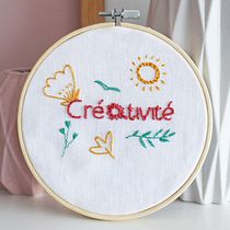 Mon projet du cours : Techniques de base pour broder des lettres. Un projet de Broderie , et Design textile de Aziliz - 20.05.2022