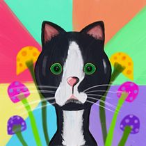 Mi proyecto del curso: Técnicas y estilos de ilustración con Procreate. Projekt z dziedziny Trad, c, jna ilustracja, Ilustracja c, frowa, R, sunek c i frow użytkownika Melisa Pinto - 21.05.2022