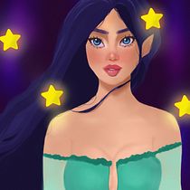 My project for course: Powerful Female Characters: Illustrating Confidence and Diversity. Un projet de Illustration traditionnelle, Peinture, Illustration numérique, Dessin numérique , et Peinture numérique de Gabriela Pereira - 16.05.2022
