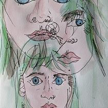 Mein Kursprojekt: Aquarellsketching: Drück deine Ideen aus . Traditional illustration, Sketching, Creativit, Drawing, and Watercolor Painting project by miauumiauu - 05.19.2022