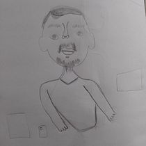 Mi proyecto del curso: De principiante a superdibujante. Un proyecto de Diseño, Ilustración tradicional, Dibujo a lápiz y Dibujo de valiente_hug - 22.05.2022