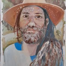 Mi proyecto del curso: Retrato artístico al óleo sobre papel. Un proyecto de Bellas Artes, Pintura y Pintura al óleo de Emmanuel _ - 21.05.2022