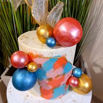 Mi proyecto del curso: Cake design: técnicas decorativas modernas. Un progetto di Design, DIY e Fotografia di prodotti di mariscal.mary - 22.05.2022