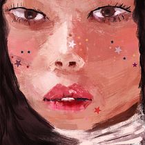 My project for course: Digital Portraits with a Traditional Style in Photoshop. Traditional illustration, Digital Illustration, and Digital Painting project by Wandile Manikivane - 05.22.2022
