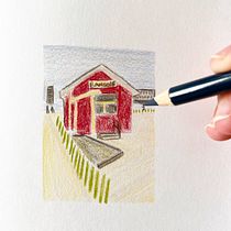 My project for course: Sketchbook Illustration with Colored Pencils. Ilustração tradicional, Artes plásticas, Esboçado, Desenho a lápis, Desenho, Desenho artístico, e Sketchbook projeto de Erin O’Sullivan - 22.05.2022