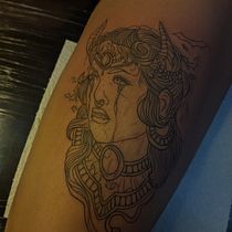 Mi proyecto del curso: Técnicas de tatuaje blackwork con línea fina. Tattoo Design project by Johanna Zambrano - 05.22.2022