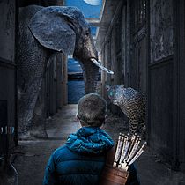 Mi proyecto del curso: Secretos del fotomontaje y el retoque creativo. Photograph, Photograph, Post-production, VFX, Photo Retouching, Fine-Art Photograph, Photographic Composition, and Photomontage project by GABRIEL BUENAIRE - 07.09.2022