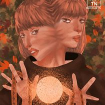 Mi proyecto del curso: Retratos digitales de fantasía con Photoshop. Traditional illustration, Drawing, Digital Illustration, Portrait Drawing, Digital Drawing, and Digital Painting project by nicolle fernandez calero - 05.21.2022