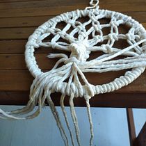 Mi proyecto del curso: Macramé: nudos básicos y complejos. Een project van Ontwerp van accessoires, Interieurontwerp,  Interieurdecoratie, Textiel, Macramé y Textielontwerp van adrianafederico - 16.05.2022