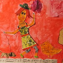 Mi proyecto del curso: Técnicas mixtas de ilustración para activar la imaginación. Traditional illustration, Fine Arts, Collage, Drawing, Acr, and lic Painting project by Debbie Yafe - 05.23.2022